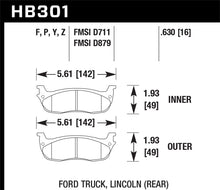 Load image into Gallery viewer, Hawk HPS Street Brake Pads