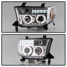 Load image into Gallery viewer, Spyder Toyota Tundra 07-13 Projector Headlights LED Halo LED Chrm PRO-YD-TTU07-HL-C