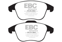 Load image into Gallery viewer, EBC 15 and up Audi Q3 2.0 Turbo Greenstuff Front Brake Pads