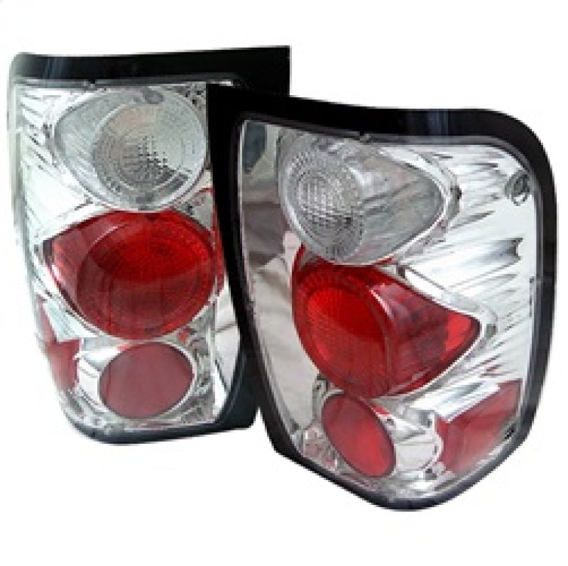 Spyder Ford Ranger 98-00 Euro Style Tail Lights Chrome ALT-YD-FR98-C