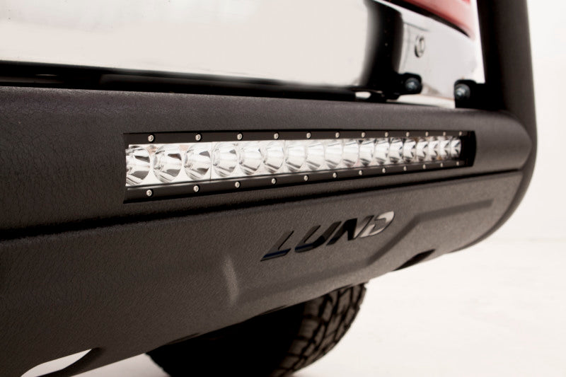 Lund 2019 Chevrolet Silverado 1500 Bull Bar w/ Light & Wiring-Blk - Black