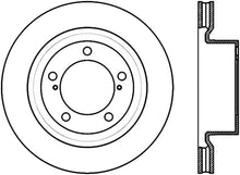 Load image into Gallery viewer, StopTech 17-18 Lexus LX SportStop Cryo Slotted &amp; Drilled Front Left Rotor