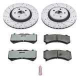 Power Stop 18-19 Dodge Durango Front Z26 Street Warrior Brake Kit