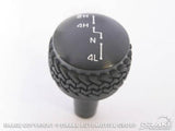 DV8 Offroad 2007-2018 Jeep JK 4WD Shift Knob Black Finish