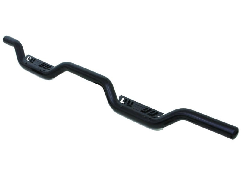 Lund 07-17 Chevy Silverado 2500 Crew Cab Latitude Nerf Bars - Black