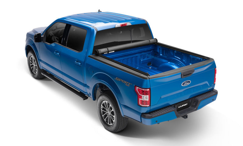 Lund 2019 Ford Ranger (5ft Bed) Genesis Elite Roll Up Tonneau Cover - Black