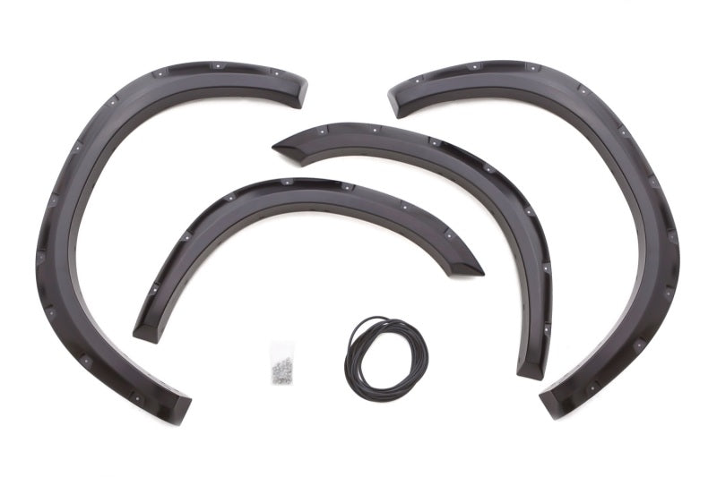 Lund 94-01 Dodge Ram 1500 RX-Rivet Style Smooth Elite Series Fender Flares - Black (4 Pc.)