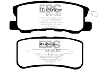 Load image into Gallery viewer, EBC 11-14 Chrysler 200 3.6 Yellowstuff Rear Brake Pads