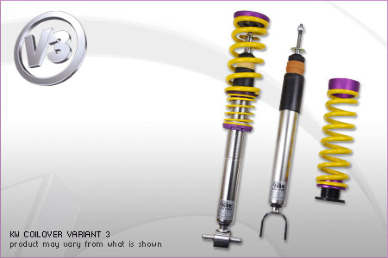 KW Coilover Kit V3 Audi A4 S4 (8D/B5 B5S) Sedan + Avant; Quattro incl. S4; all engines