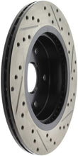 Load image into Gallery viewer, StopTech 16-17 Subaru WRX (w/Eyesight Technology) Sport Slotted &amp; Drilled Rear Right Rotor