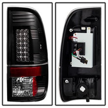 Load image into Gallery viewer, Spyder Ford Super Duty 08-15 LED Tail Lights Black ALT-YD-FS07-LED-BK