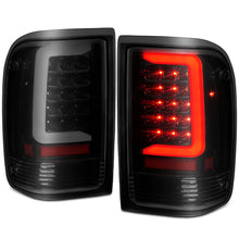 Load image into Gallery viewer, ANZO 1993-1997 Ford  Ranger LED Tail Lights w/ Light Bar Black Housing Clear Lens