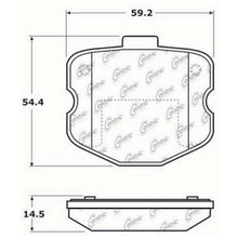 Load image into Gallery viewer, StopTech Street Touring 06-09 Chvy Corvette Z06 Rear Brake Pads