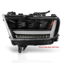 Load image into Gallery viewer, ANZO 2019-2020 Dodge Ram 1500  LED Projector Headlights Plank Style w/ Sequential Black (Driver)