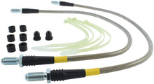 Load image into Gallery viewer, StopTech Lotus 05-11 Elise/06-10 Exige Front Stainless Steel Brake Line Kit