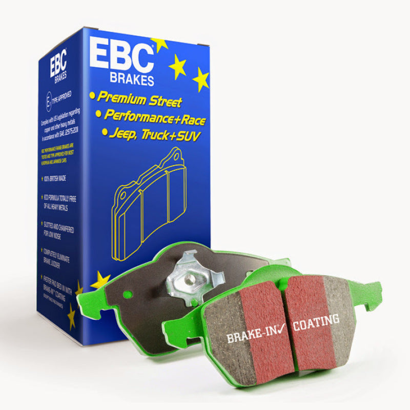 EBC 04-06 Mini Hardtop 1.6 Greenstuff Rear Brake Pads