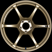 Load image into Gallery viewer, Advan RGIII 18x9.0 +45 5-114.3 Racing Gold Metallic Wheel