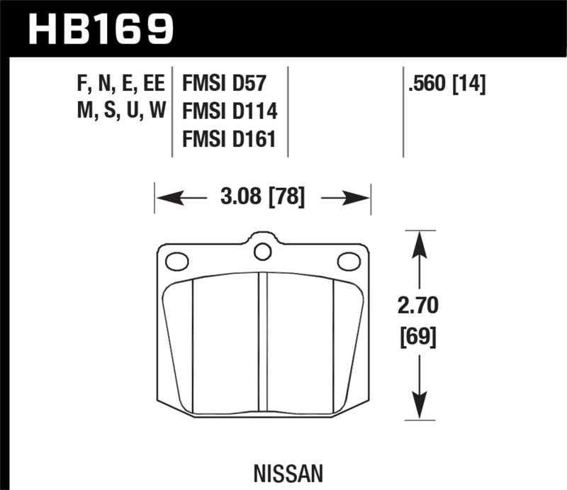 Hawk HPS Street Brake Pads