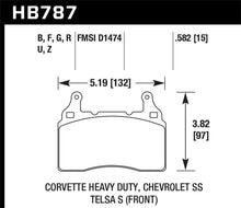 Load image into Gallery viewer, Hawk 15-17 Chevy Corvette Z06 Performance Ceramic Street Front Brake Pads