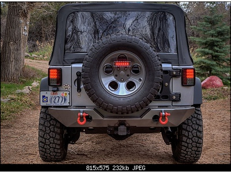 Spyder Jeep Wrangler 07-15 LED Tail Lights Smoke ALT-YD-JWA07-LED-SM