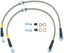 Load image into Gallery viewer, StopTech 00-06 Nissan Sentra Stainless Steel Front Brake Lines