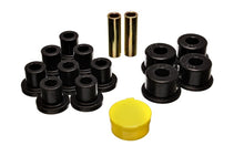 Load image into Gallery viewer, Energy Suspension 6/74-80 MG MGB Black Rear Leaf Spring Bushing Set