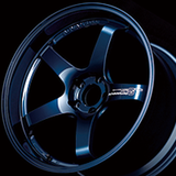 Advan GT Premium Version 20x10.5 +24 5-114.3 Racing Titanium Blue Wheel