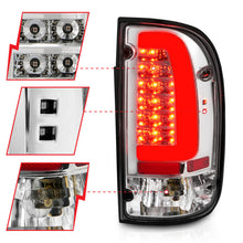 Load image into Gallery viewer, ANZO 1995-2004 Toyota Tacoma LED Taillights Chrome Housing Clear Lens (Pair)