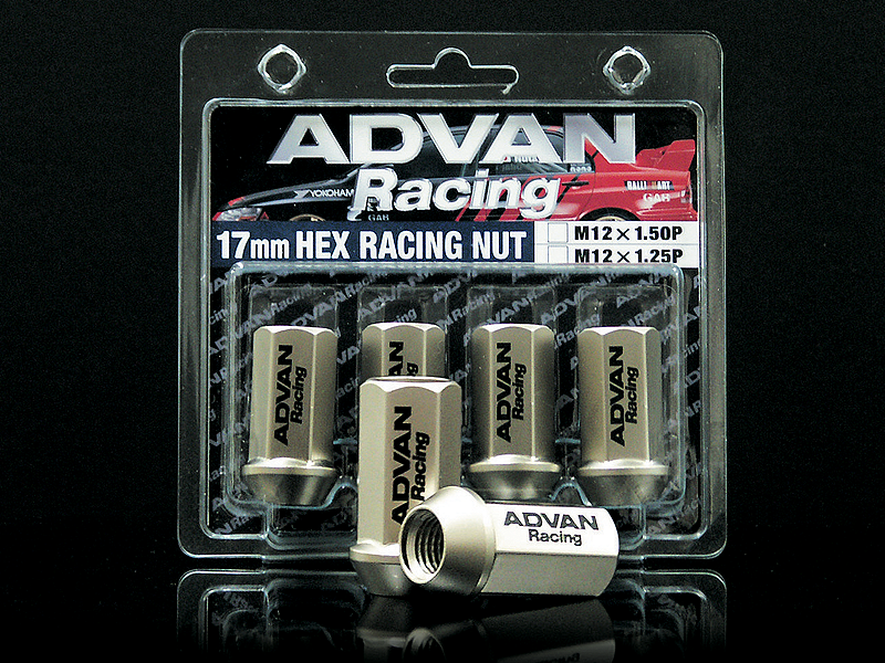 Advan Lug Nut 12X1.25 (Champagne Gold) - 4 Pack