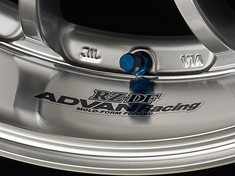 Advan RZ-DF Spoke Sticker (Blue) - 2 Pack