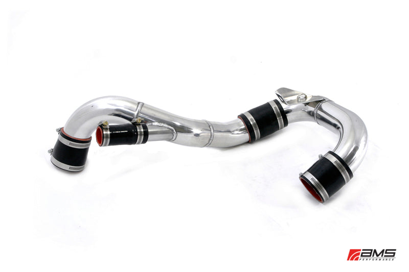 AMS Performance 08-15 Mitsubishi EVO X Lower I/C Pipe Kit for Stock Flange - Polished