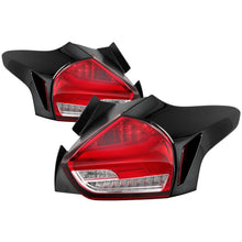 Load image into Gallery viewer, Spyder 15-17 Ford Focus Hatch LED Tail Lights w/Indicator/Reverse - Red Clr (ALT-YD-FF155D-LED-RC)