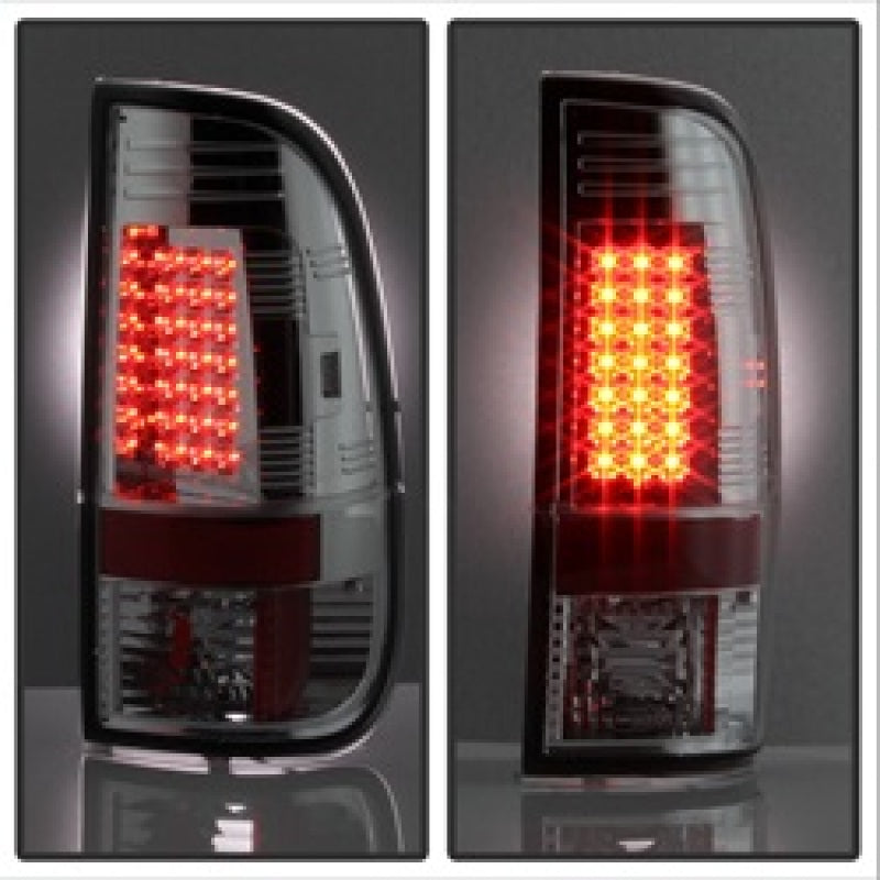 Spyder Ford F150 side 97-03/F250/350/450 Super Duty 99-07 LED Tail Lights Chrm ALT-YD-FF15097-LED-C