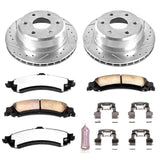 Power Stop 02-06 Cadillac Escalade Rear Z36 Truck & Tow Brake Kit