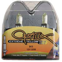 Load image into Gallery viewer, Hella Optilux H1 12V/55W XY Yellow Bulb