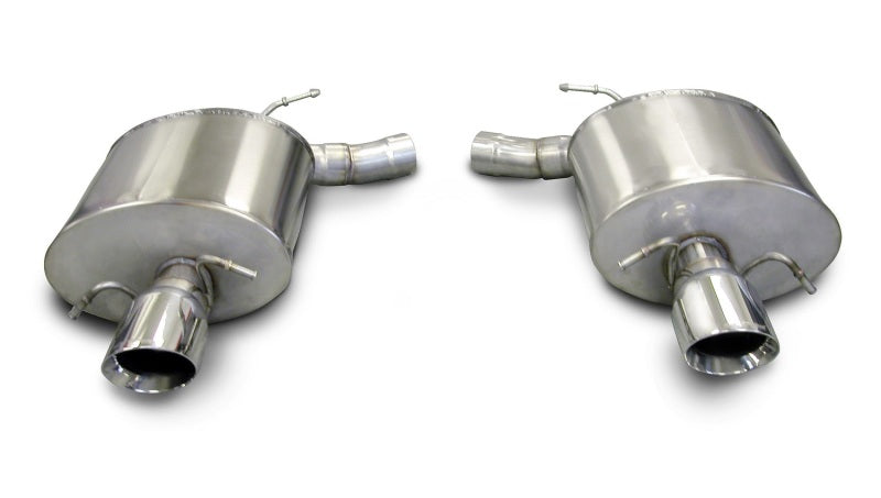 Corsa 09-13 Cadillac CTS Sedan V 6.2L V8 Polished Touring Axle-Back Exhaust