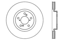 Load image into Gallery viewer, StopTech 07-08 Acura MDX SportStop Slotted &amp; Drilled Right Front Rotor