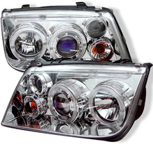 Load image into Gallery viewer, Spyder Volkswagen Jetta 99-05 Projector HeadlightsLED Halo Chrm PRO-YD-VJ99-HL-C