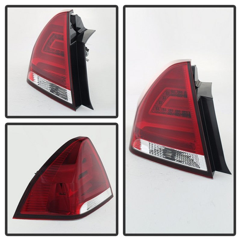 Spyder Chevy Impala 2006-2013 LED Tail Lights Red Clear ALT-YD-CHIP06-LED-RC