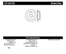 Load image into Gallery viewer, StopTech 03-08 Pontiac Vibe / 05-09 Scion tc Left Rear Slotted &amp; Drilled Rotor