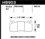 Hawk 15-17 Ford Mustang Shelby GT350/GT350R Performance Ceramic Front Brake Pads