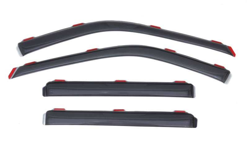 Lund 11-17 Ford Explorer Ventvisor Elite Window Deflectors - Smoke (4 Pc.)