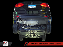 Load image into Gallery viewer, AWE Tuning Mk6 Jetta 2.5L Touring Edition Exhaust - Polished Silver Tips