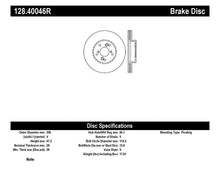 Load image into Gallery viewer, StopTech 99-08 Acura TL (STD Caliber) / 01-03 CL / 04-09 TSX Cross Drilled Right Front Rotor