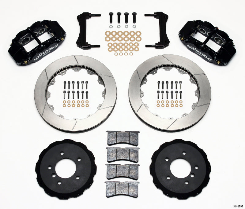 Wilwood Narrow Superlite 6R Front Hat Kit 13.06in E36 BMW M3