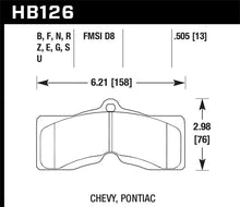 Load image into Gallery viewer, Hawk Performance Ceramic Street Brake Pads