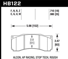 Load image into Gallery viewer, Hawk Stoptech ST-60 Caliper HP+ Street Brake Pads