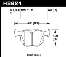 Load image into Gallery viewer, Hawk 06 BMW 330i/330xi / 07-09 335i / 07-08 335xi / 09 335d / 08-09 328i Performance Ceramic Street