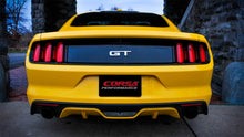 Load image into Gallery viewer, Corsa 2015 Ford Mustang GT 5.0 3in Axle Back Exhaust, Black Dual 4.5in Tip *Sport*