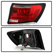 Load image into Gallery viewer, Spyder 08-11 Subaru Impreza WRX 4DR LED Tail Lights - Red Clear ALT-YD-SI084D-LED-RC